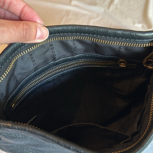 Marc Jacobs Black Leather Crossbody Bag - Picture 4 of 6